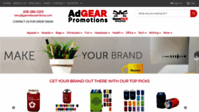 What Adgearpromotions.com website looked like in 2021 (2 years ago)