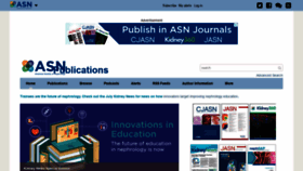What Asnjournals.org website looked like in 2021 (2 years ago)