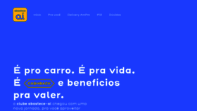 What Abasteceai.com.br website looked like in 2021 (2 years ago)