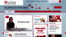What Achse-online.de website looked like in 2021 (2 years ago)
