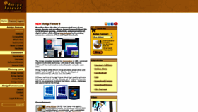 What Amigaforever.com website looked like in 2021 (2 years ago)