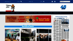 What Atribunapiracicabana.com.br website looked like in 2021 (2 years ago)