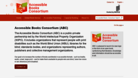 What Accessiblebooksconsortium.org website looked like in 2021 (2 years ago)