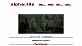 What Alphavillejournal.com website looked like in 2021 (2 years ago)