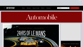 What Automobilemag.com website looked like in 2021 (2 years ago)