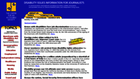 What Accessiblesociety.org website looked like in 2021 (2 years ago)