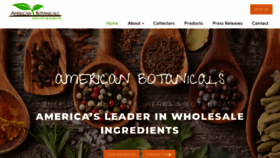 What Americanbotanicals.com website looked like in 2021 (2 years ago)
