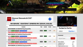 What Ark-servers.pro website looked like in 2021 (2 years ago)