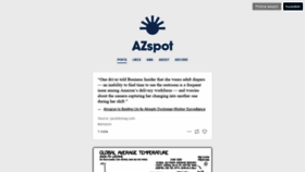 What Azspot.net website looked like in 2021 (2 years ago)