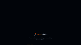 What Accastats.com website looked like in 2021 (2 years ago)