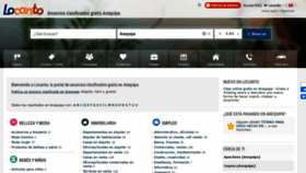 What Arequipa.locanto.com.pe website looked like in 2021 (2 years ago)