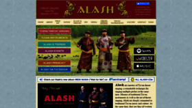 What Alashensemble.com website looked like in 2021 (2 years ago)