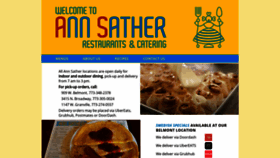 What Annsather.com website looked like in 2021 (2 years ago)