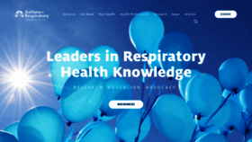 What Asthmafoundation.org.nz website looked like in 2021 (2 years ago)