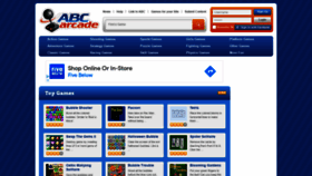 What Abcarcade.com website looked like in 2021 (2 years ago)