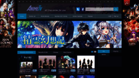 What Animetv.to website looked like in 2021 (2 years ago)