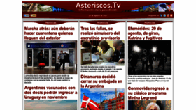 What Asteriscos.tv website looked like in 2021 (2 years ago)