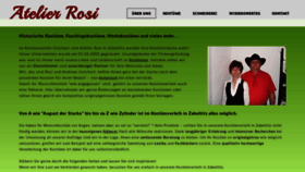 What Atelier-rosi.de website looked like in 2021 (2 years ago)