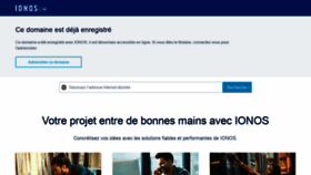 What Adrienmattenet.fr website looked like in 2021 (2 years ago)