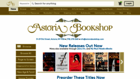 What Astoriabookshop.com website looked like in 2021 (2 years ago)