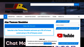 What Alanthomsonsim.com website looked like in 2021 (2 years ago)