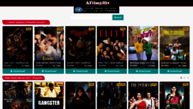 What Afilmyhit.agency website looked like in 2021 (2 years ago)