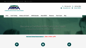 What Addca.com website looked like in 2021 (3 years ago)