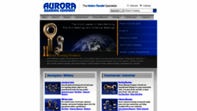 What Aurorabearing.com website looked like in 2021 (2 years ago)