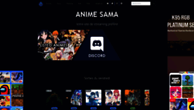 What Anime-sama.fr website looked like in 2021 (2 years ago)