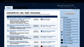 What Auktionshilfe.info website looked like in 2021 (2 years ago)