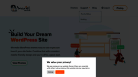 What Anarieldesign.com website looked like in 2021 (2 years ago)