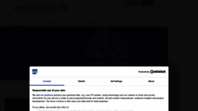 What Aerzteblatt.de website looked like in 2021 (2 years ago)