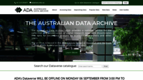 What Ada.edu.au website looked like in 2021 (2 years ago)