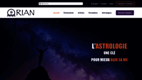 What Astrologiequebec.ca website looked like in 2021 (2 years ago)