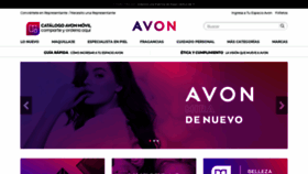 What Avon.mx website looked like in 2021 (2 years ago)