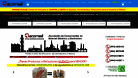 What Acomee.com.mx website looked like in 2021 (4 years ago)