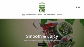 What Aroma-king.co.uk website looked like in 2021 (2 years ago)