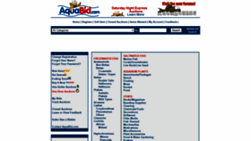 What Aquabid.com website looked like in 2021 (2 years ago)