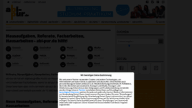 What Abipur.de website looked like in 2021 (2 years ago)