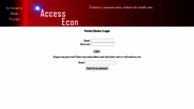 What Accessecon.com website looked like in 2021 (2 years ago)