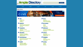 What Ampledirectory.com website looked like in 2021 (2 years ago)
