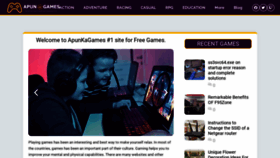 What Apunkagames.in website looked like in 2021 (2 years ago)