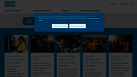 What Atlascopco.es website looked like in 2021 (2 years ago)