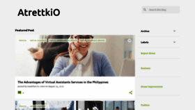 What Atrettkio.com website looked like in 2021 (2 years ago)