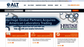 What Americanlaboratorytrading.com website looked like in 2021 (2 years ago)