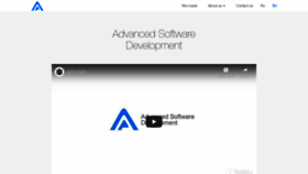 What Asdevel.com website looked like in 2021 (3 years ago)