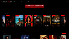 What Amazflix.com website looked like in 2021 (2 years ago)