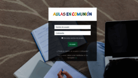 What Aulasencomunion.net website looked like in 2021 (2 years ago)