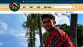What Alohashirtshop.com website looked like in 2021 (2 years ago)