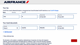 What Airfrance.traveldoc.aero website looked like in 2021 (2 years ago)
